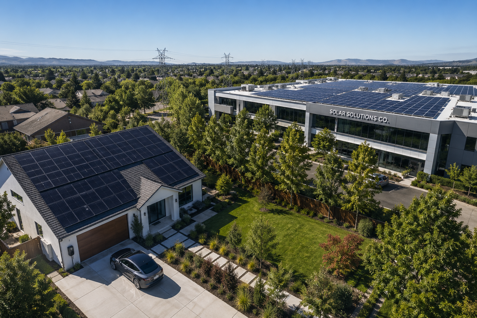 Sistema de Energia Solar Fotovoltaica para Empresas